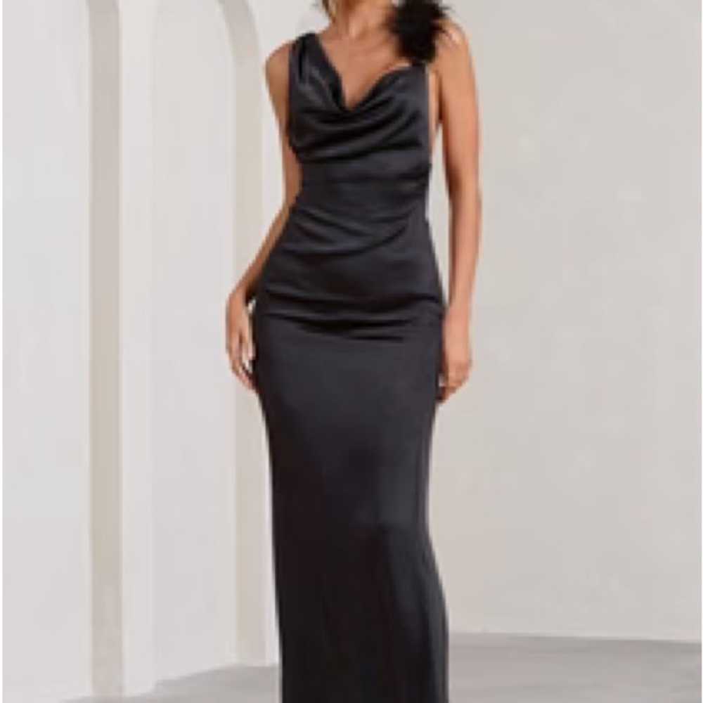 Cherish Black Maxi Dress